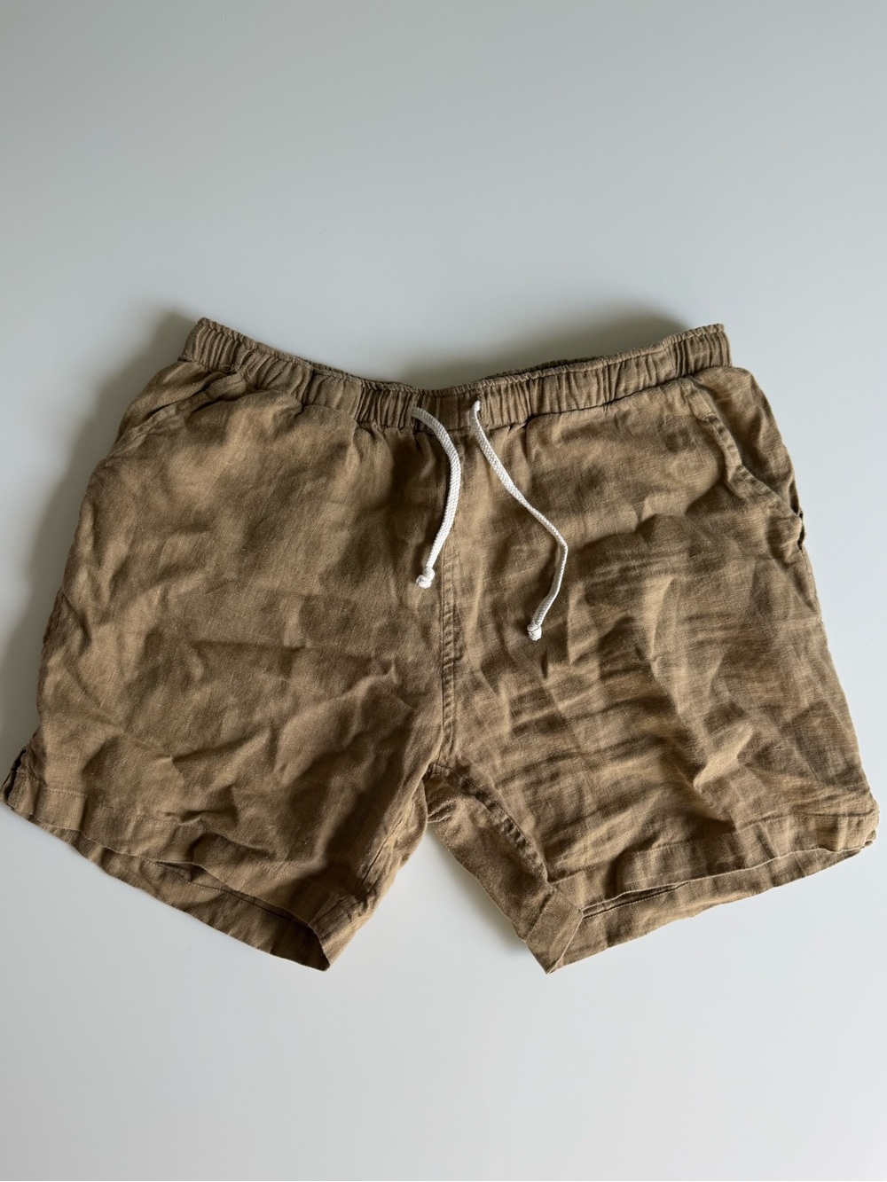 Alex Crane Linen Shorts (L)